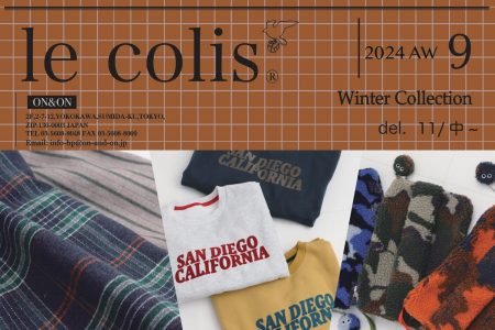 保護中: 【写真＆カタログ】2024.AW 9月展示会 ～Winter Collection～